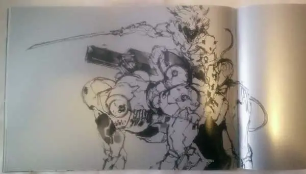 Metal-Gear-Rising-Artbook-Raiden-and-wolf