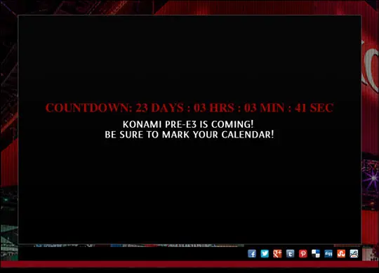 Konami-E3-2013-Countdown