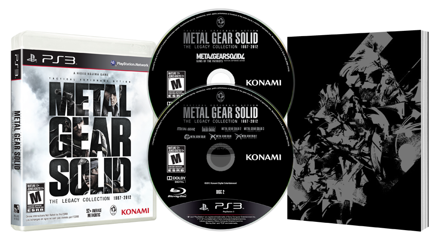 Metal Gear Solid: The Legacy Collection US boxart and info - Metal 