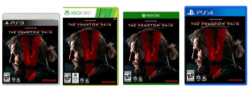 Versions and collector's editions for Metal Gear Solid V: The Phantom Pain  unveiled