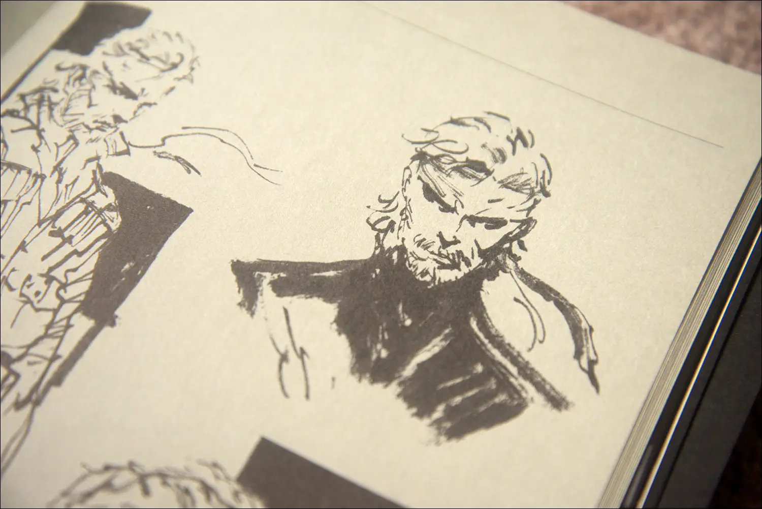 The-Art-of-Metal-Gear-Solid-2-Snake-Sketch