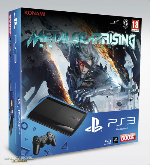 Konami France announces Metal Gear Rising PlayStation 3 bundle