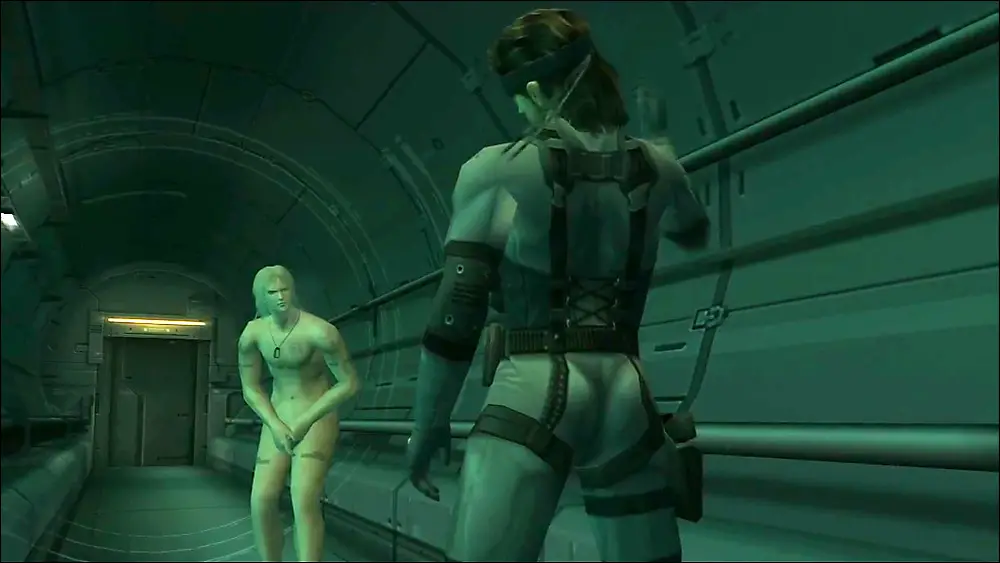 Naked-Raiden-and-Snake-MGS2