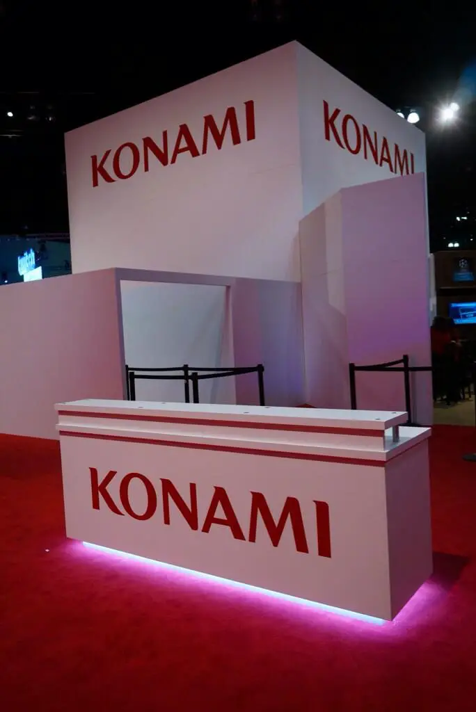 Kojima-E3-2014-Konami-Booth-Setup