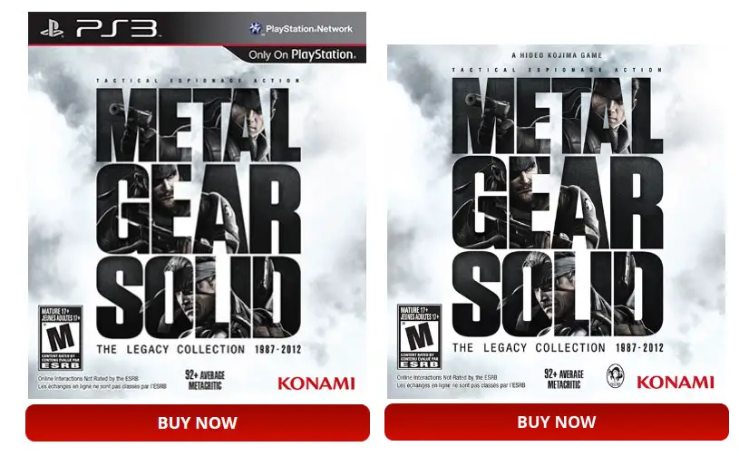 Hideo Kojima Missing from Metal Gear Solid Collection's Credits on