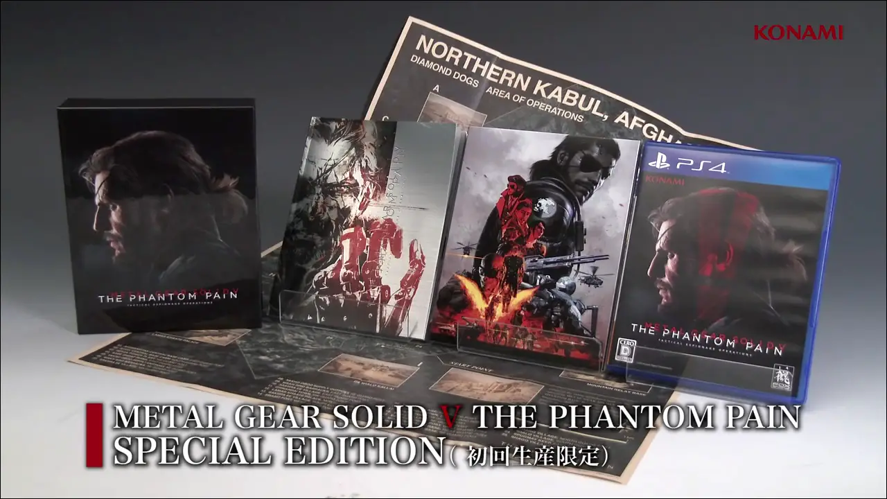 Video showing Japanese MGSV TPP Special Edition reveals new info 