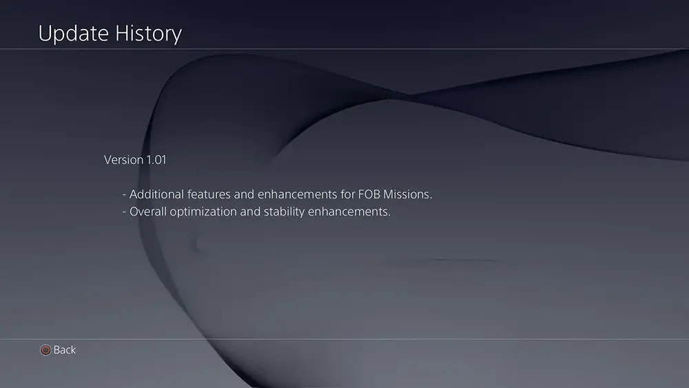 First Update For Mgsv Tpp Delivers Enhancements And Additional Features For Fob Missions Metal Gear Informer