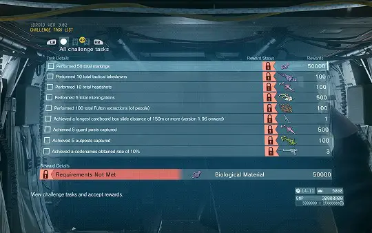 MGSV-Challenge-Tasks-List