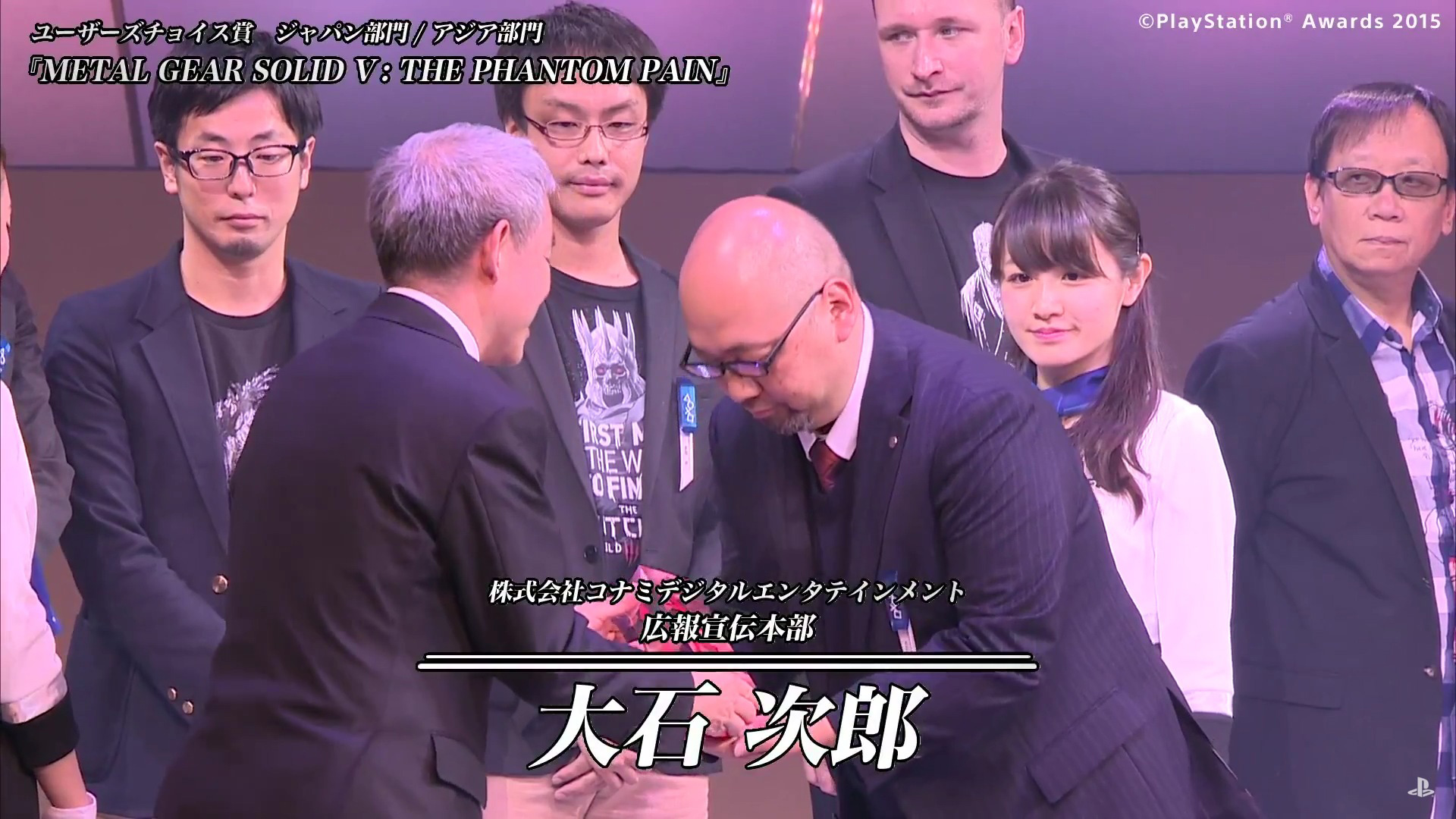 Konami did not allow Hideo Kojima to attend The Game Awards 2015 - Gematsu