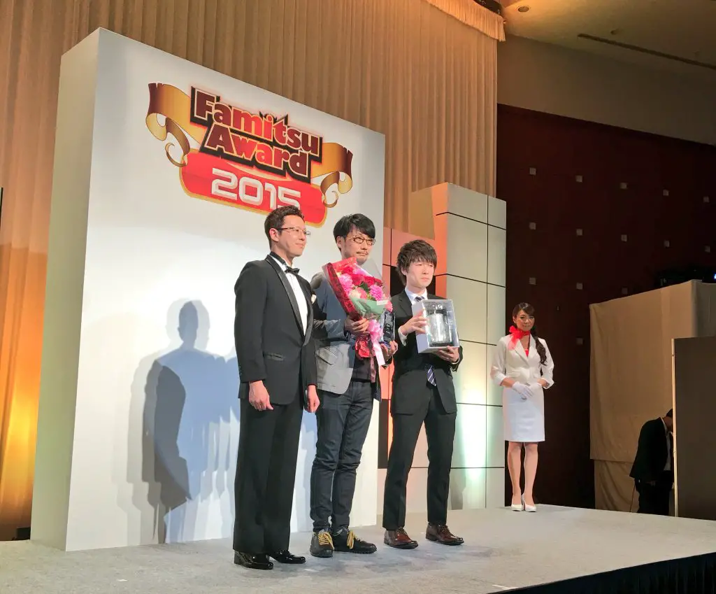 "Hideo Kojima won "MVP award" at Famitsu awards! Congrats boss!" - Ken Imaizumi