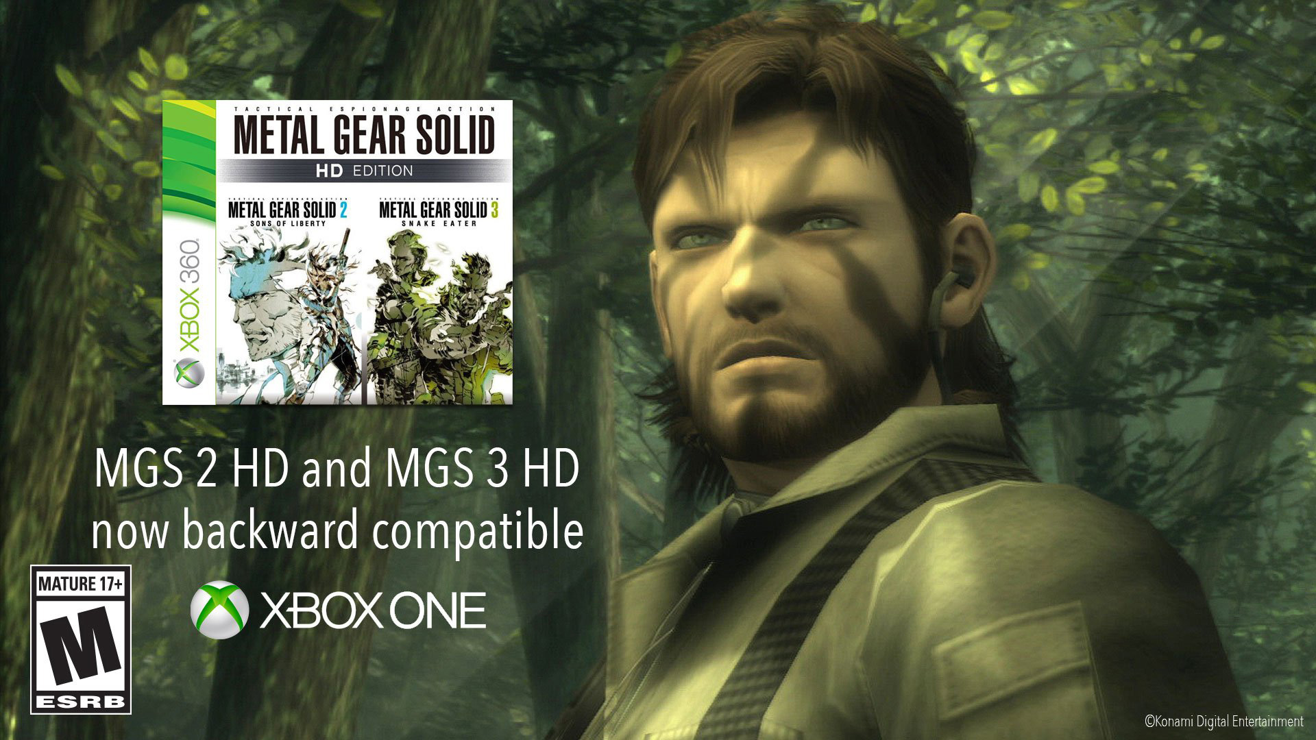 geluid medeleerling labyrint Metal Gear Solid 2 and Metal Gear Solid 3 HD available on Xbox One Backward  Compatibility