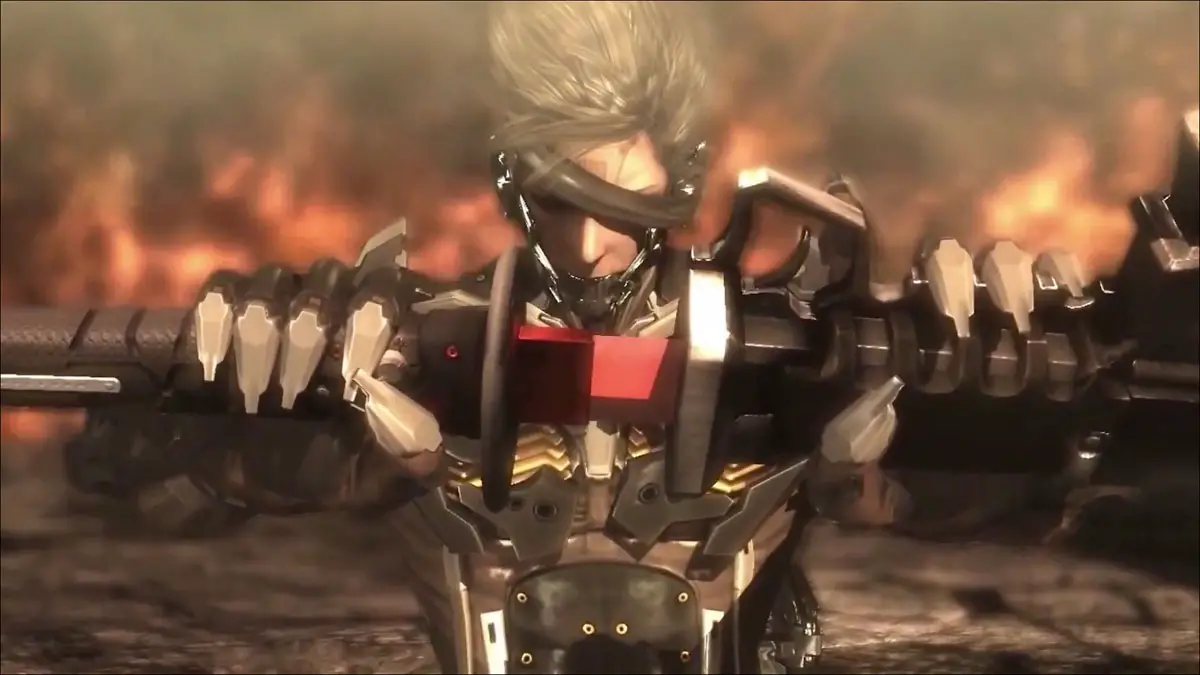 Personagens de games que acho foda : Raiden e Blade Wolf de Metal Gear  Risin PRa - iFunny Brazil