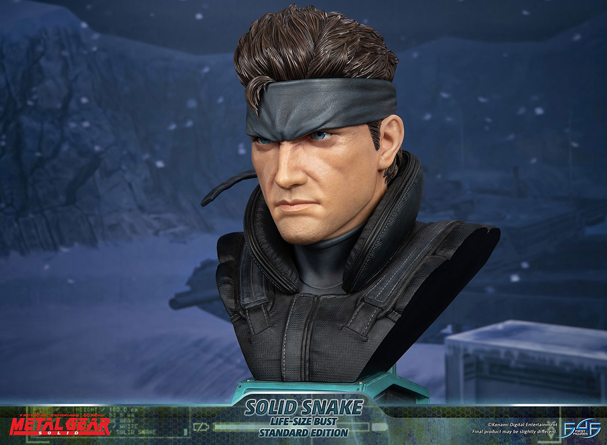 Metal Gear Solid - Solid Snake Grand-Scale Bust (Standard Edition GSB)