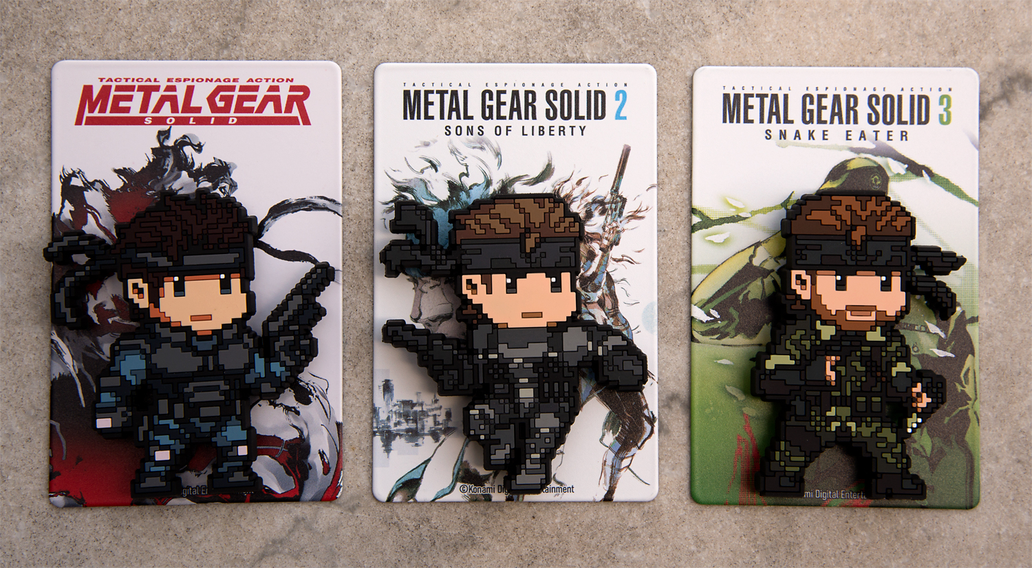 Close Up: Metal Gear Figgyz Wave 1 - 3